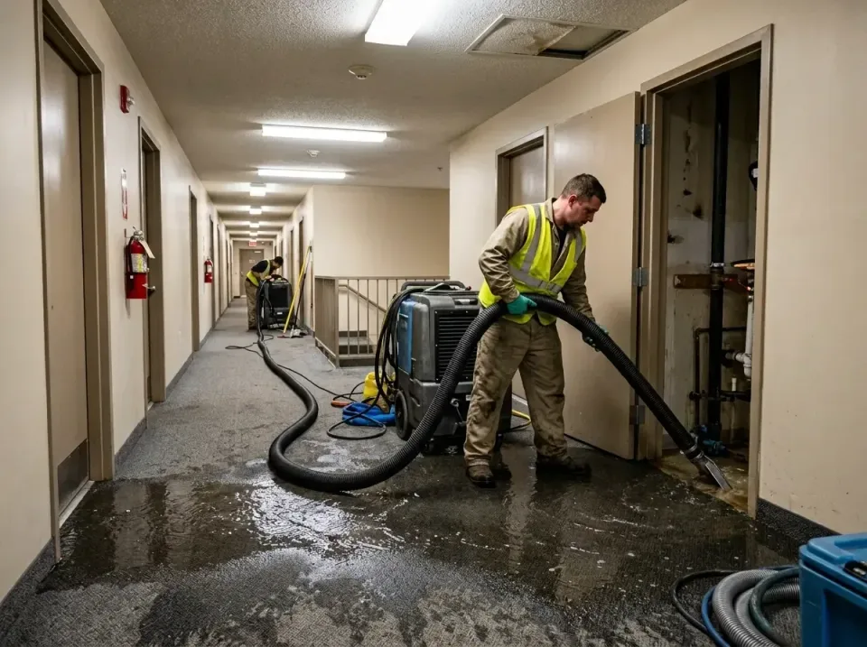 multi-unit-apartment-hallway-f-005 — frequently asked questions, Emergency Burst Pipe Water Extraction & Removal in Hesston,…